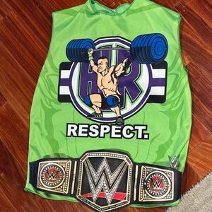 Boys WWE Costume Like Shirt w/ attached belt